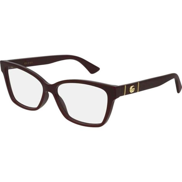 New Authentic Gucci Cat Eye Women's Eyeglasses Brown W/Demo Lens GG0634O 003 - Picture 1 of 3